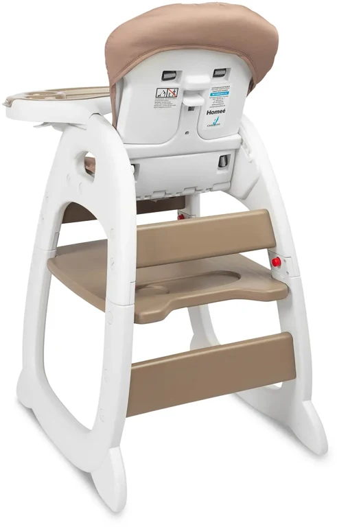 Дитячий стільчик для годування Caretero Homee Brown